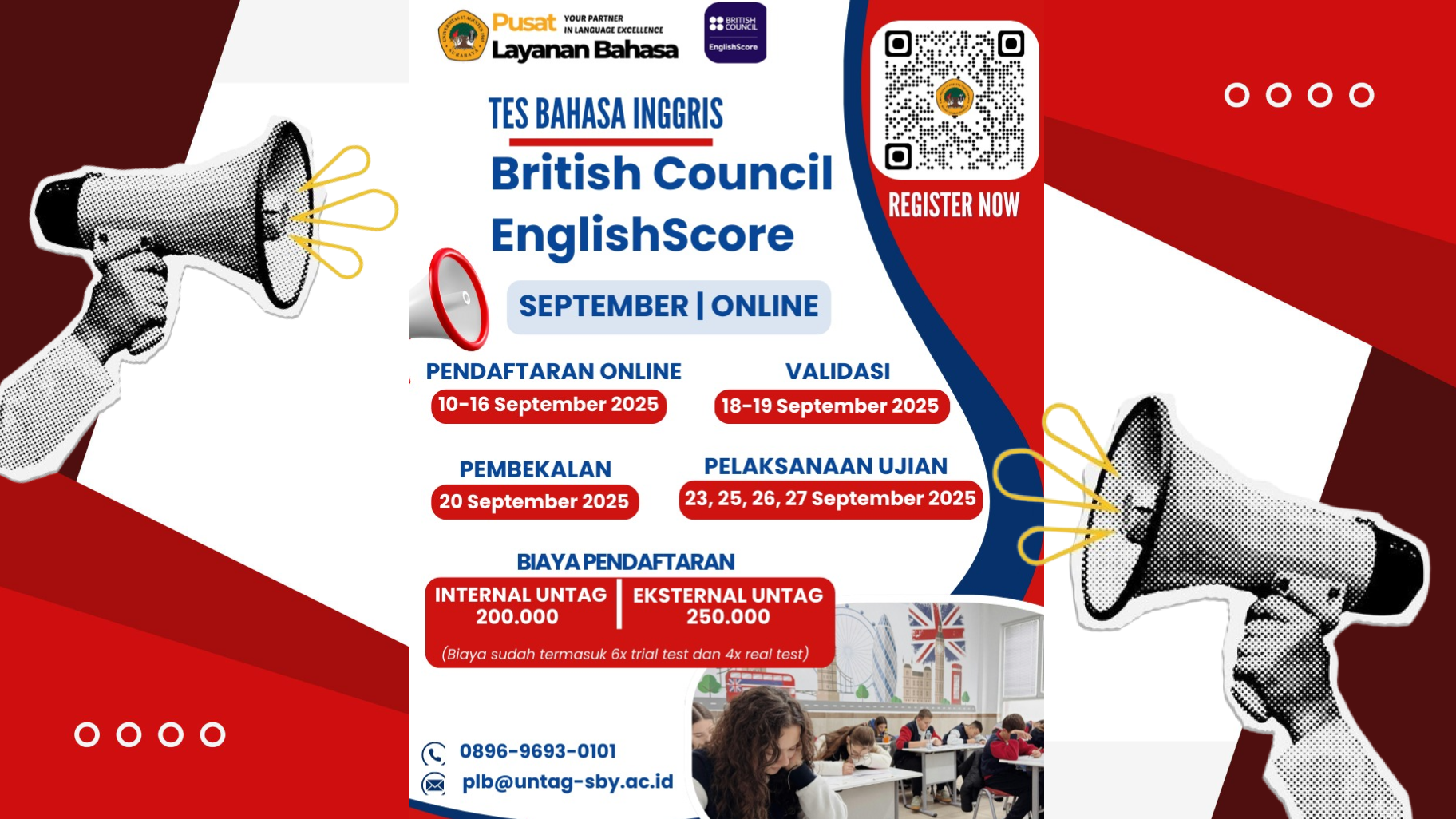 PUSAT LAYANAN BAHASA GELAR TES 