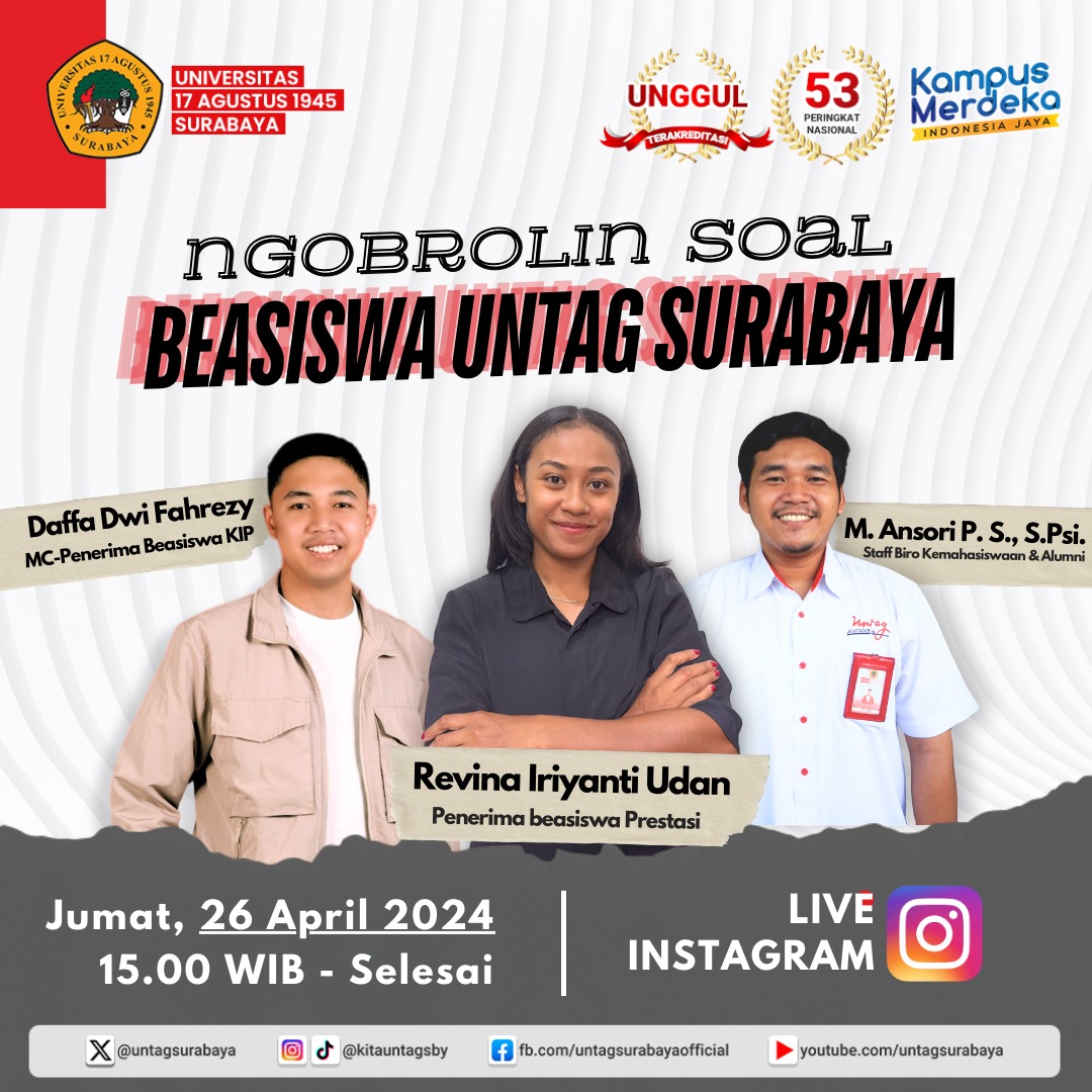 Beasiswa Untag Surabaya