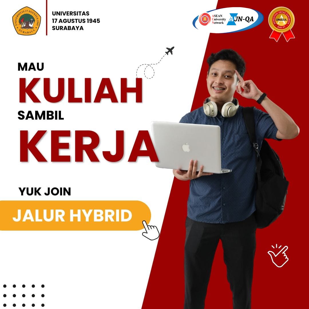 Pendafataran Kuliah Hybrid Untag Surabaya