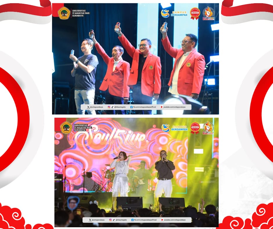 Kampus Expo UNTAG Surabaya 2025 Meriah !!! dengan Penampilan Band Ternama dan Seni Budaya