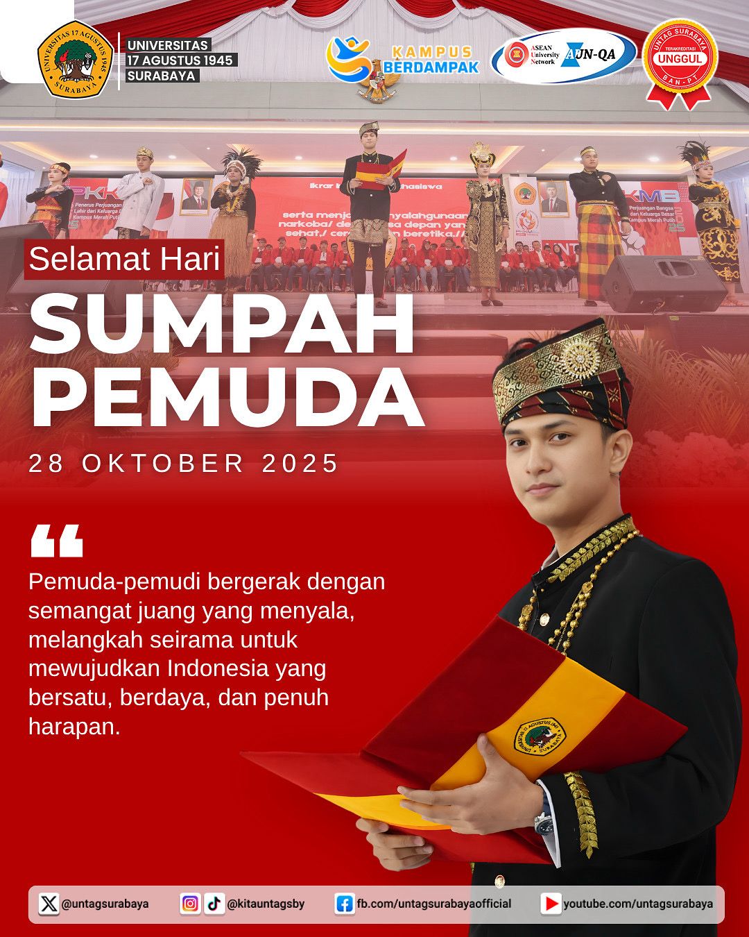 SELAMAT HARI SUMPAH PEMUDA 28 OKTOBER 2025