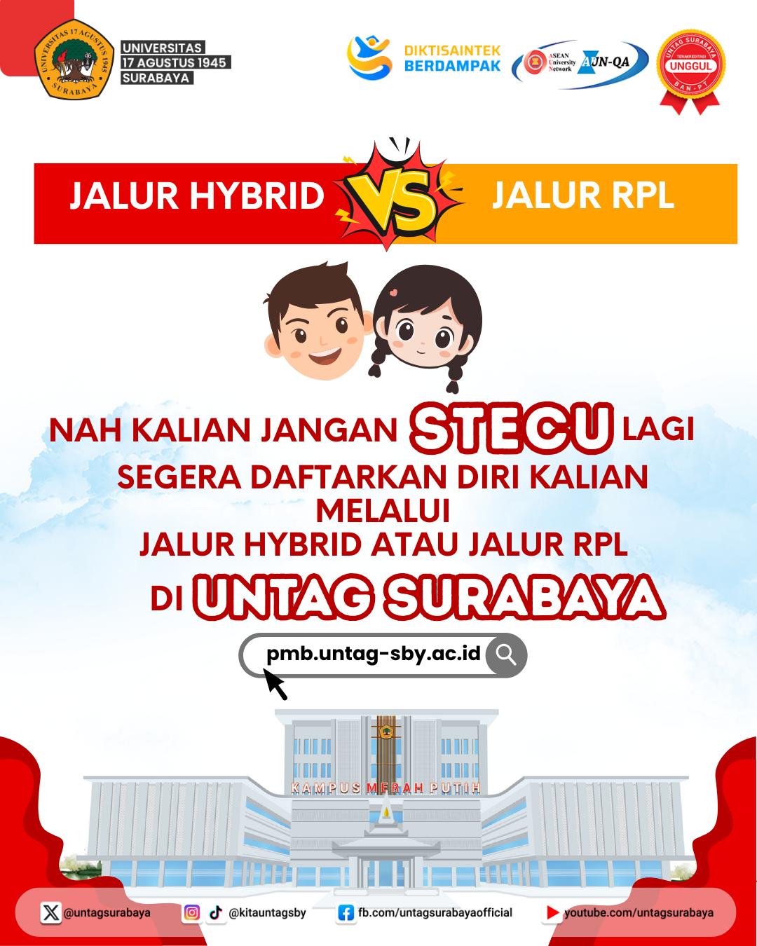 Perbedaan Pendaftaran Jalur Hybrid vs Jalur RPL (Rekognisi Pembelajaran Lampau)