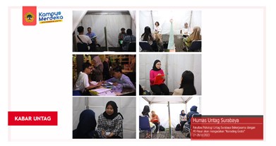 Fakultas Psikologi Untag Surabaya Adakan Konseling Gratis Untuk Masyarakat Bersama PD Pasar Surya